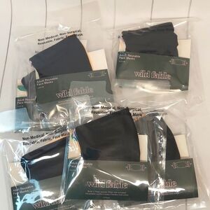 Lot of 6 Adult Face Masks